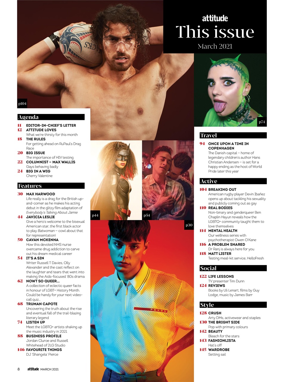 Attitude Preview Pages