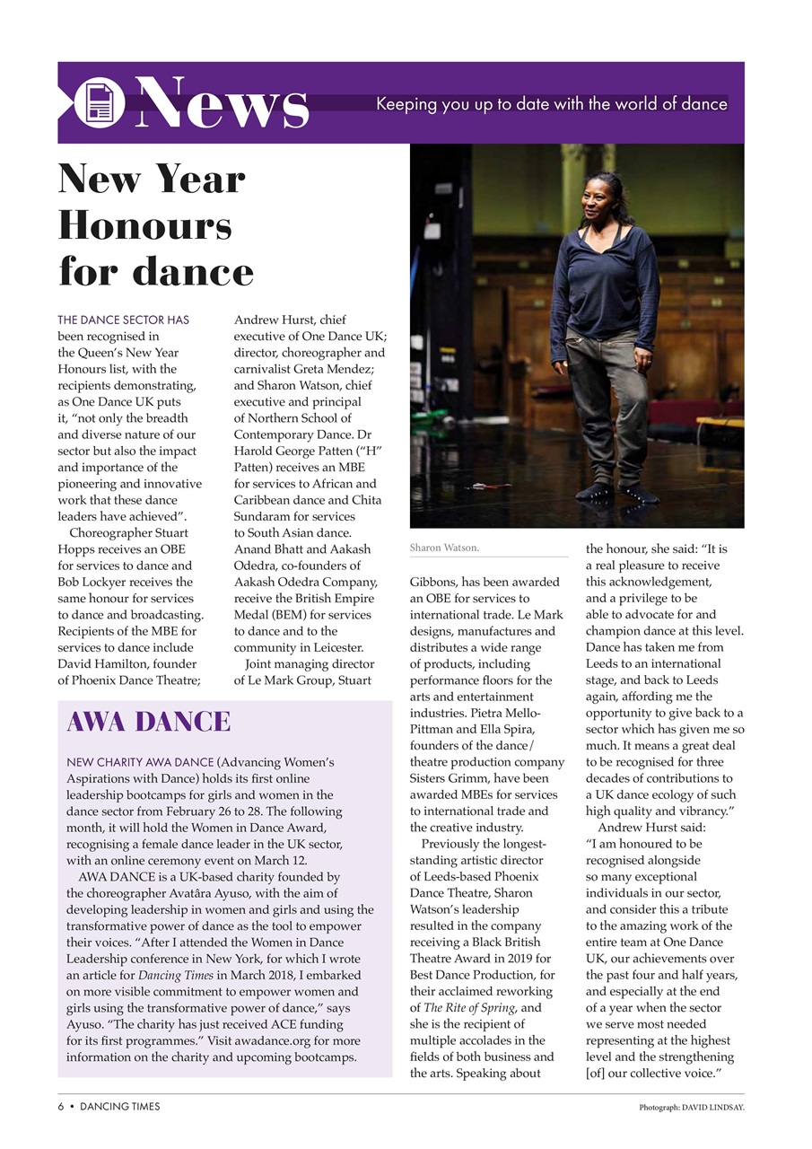 Dancing Times Preview Pages