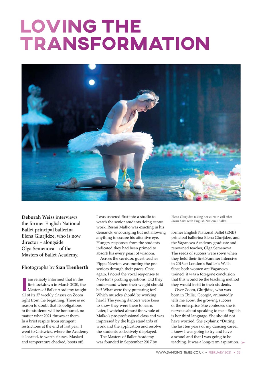 Dancing Times Preview Pages