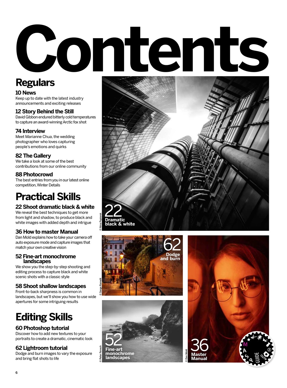 Digital Photographer Preview Pages