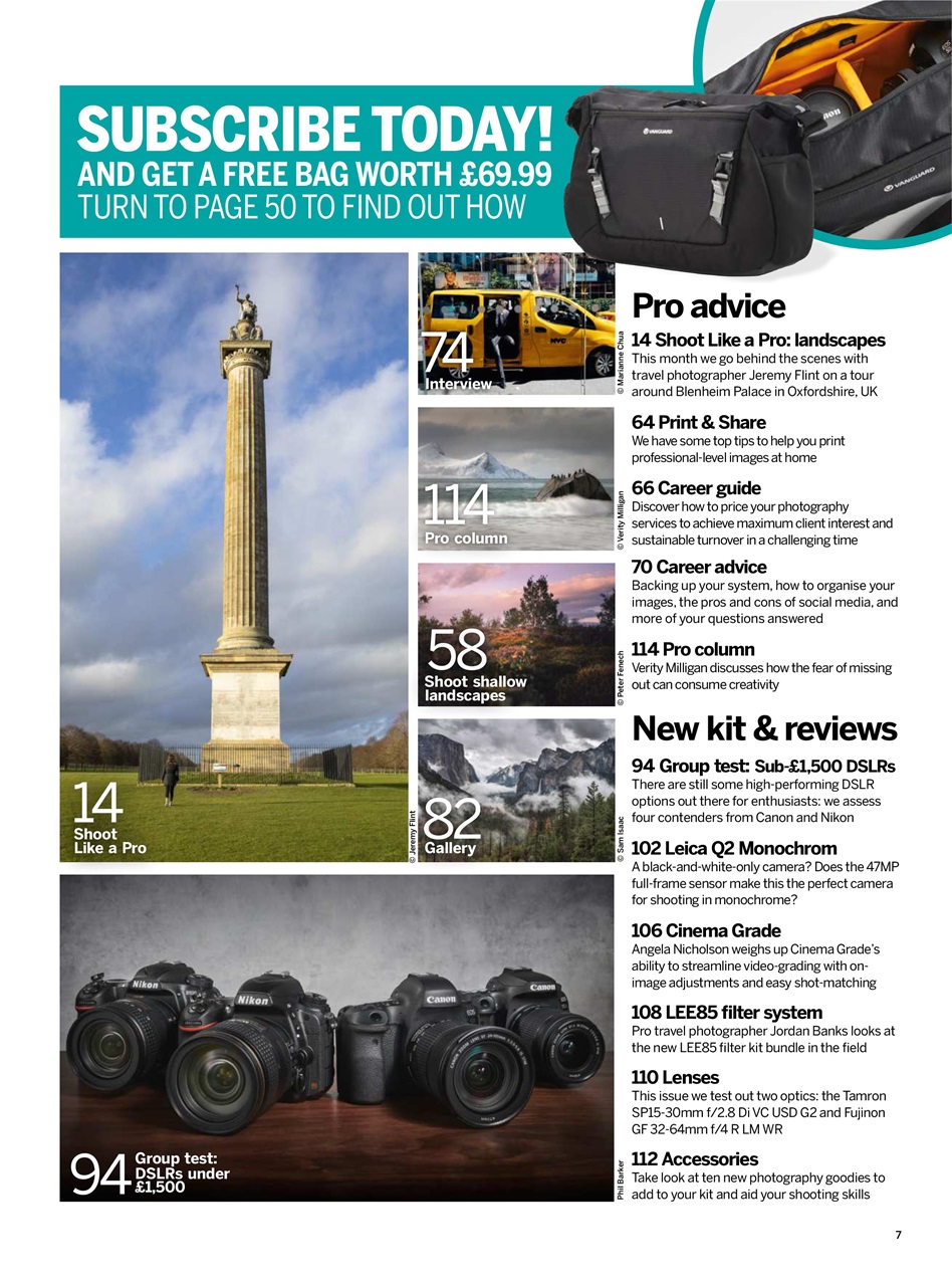 Digital Photographer Preview Pages