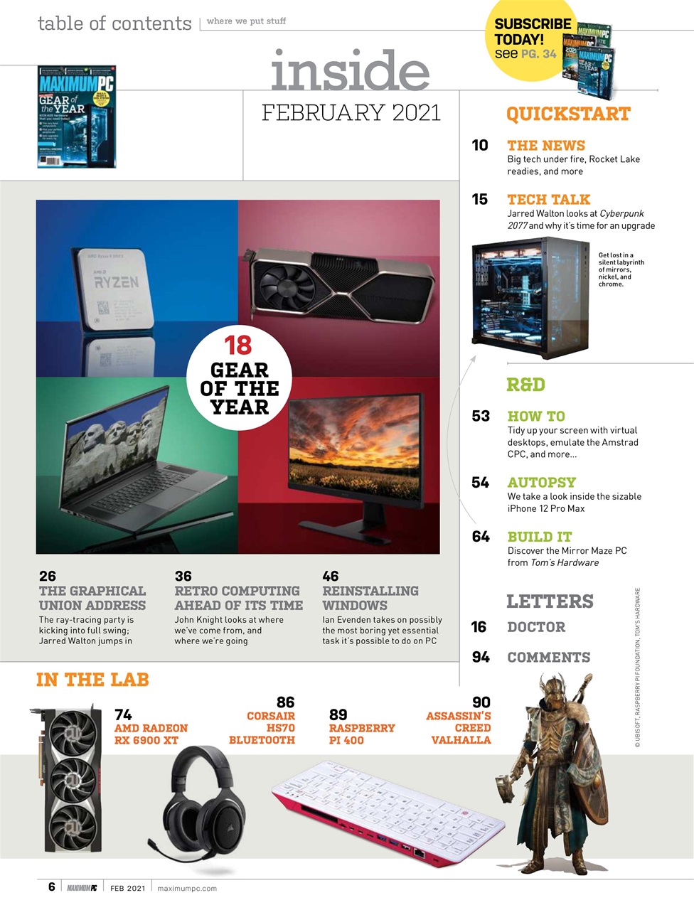 Maximum PC Preview Pages