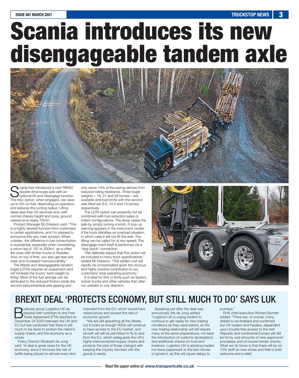 Truckstop News Preview Pages