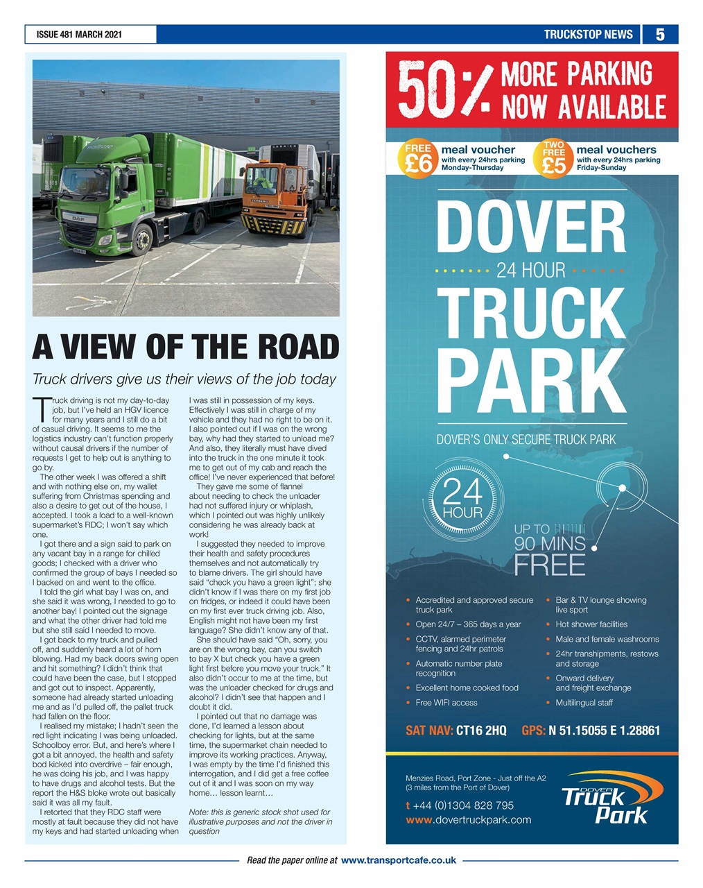 Truckstop News Preview Pages