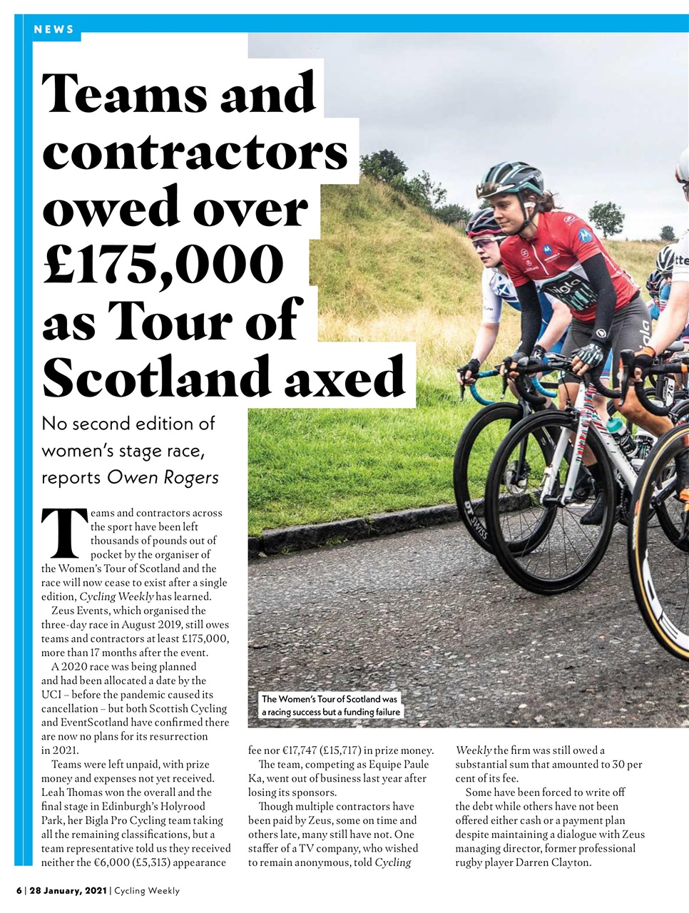 Cycling Weekly Preview Pages