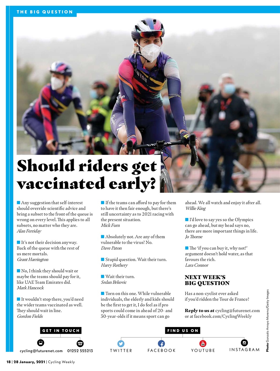 Cycling Weekly Preview Pages