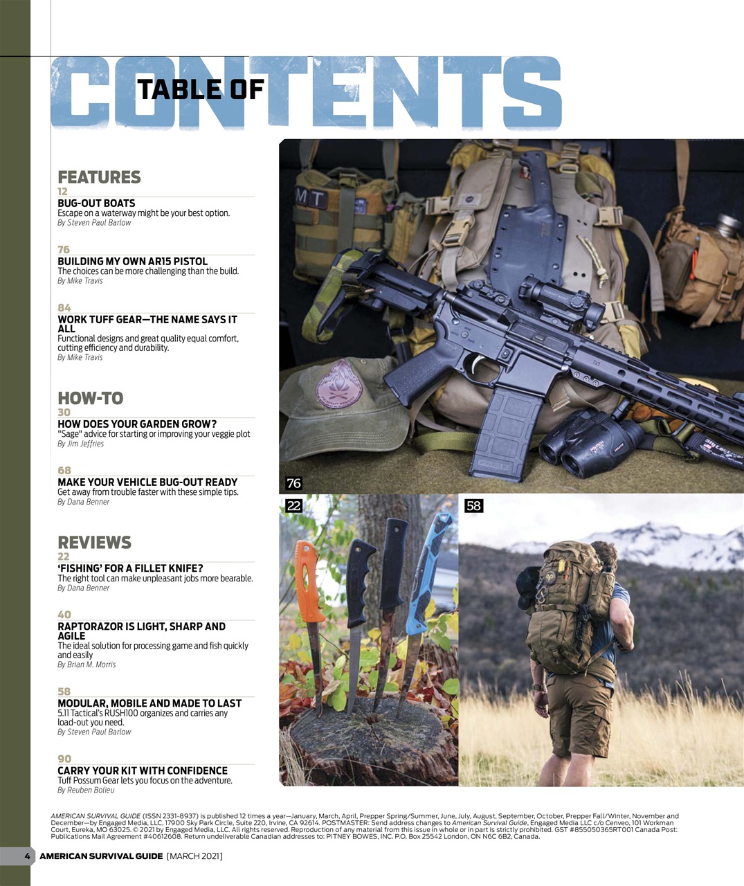 American Outdoor Guide: Boundless Preview Pages