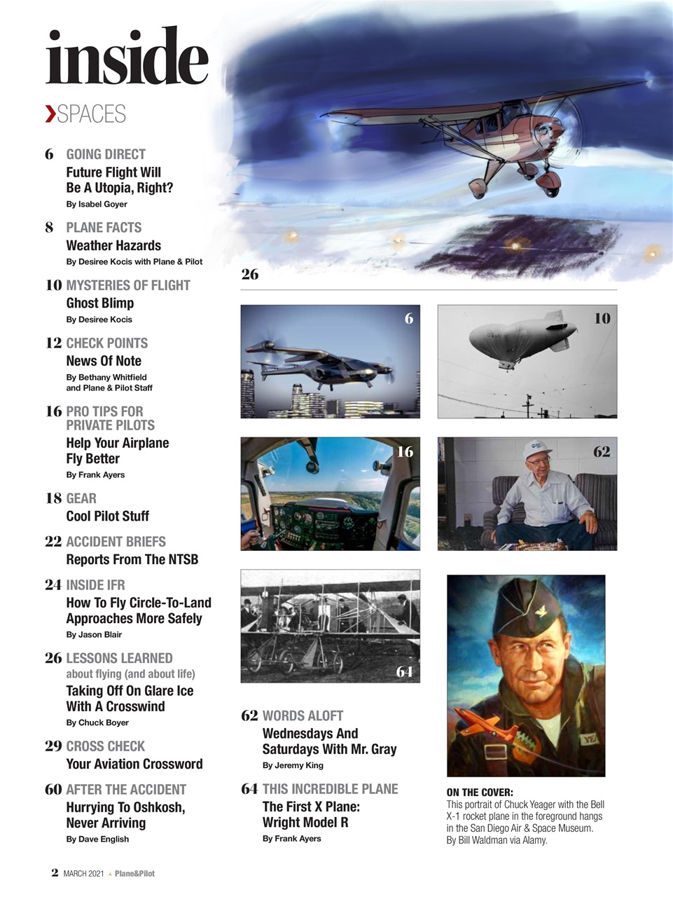 Plane & Pilot Preview Pages