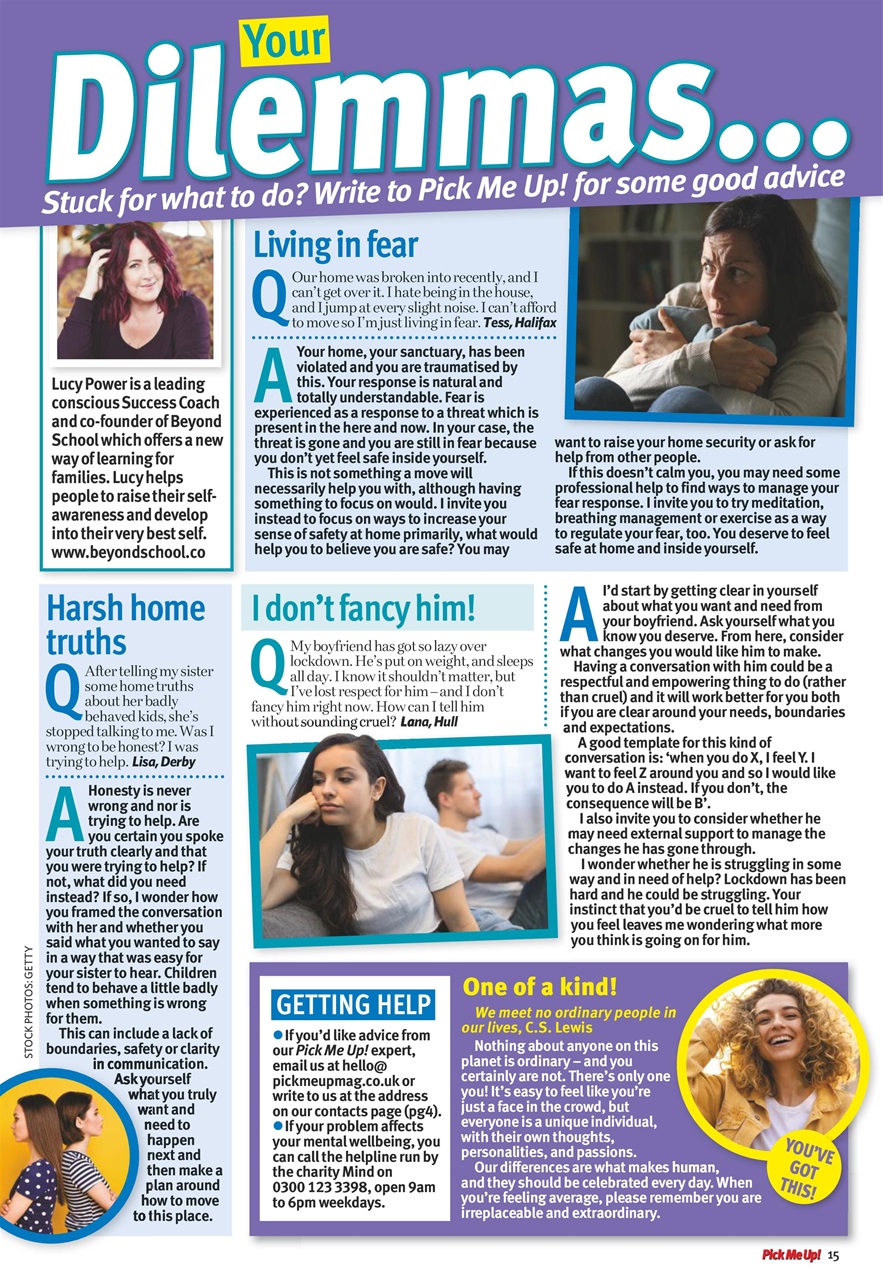 Pick Me Up Preview Pages