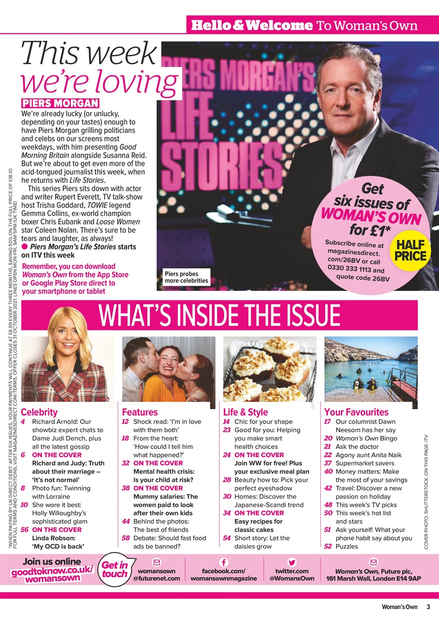 Woman's Own Preview Pages