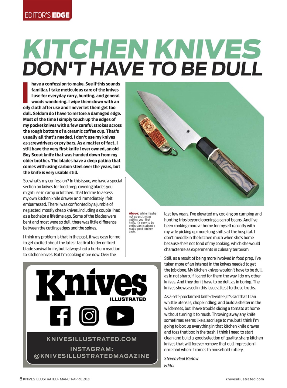 Knives Illustrated Preview Pages