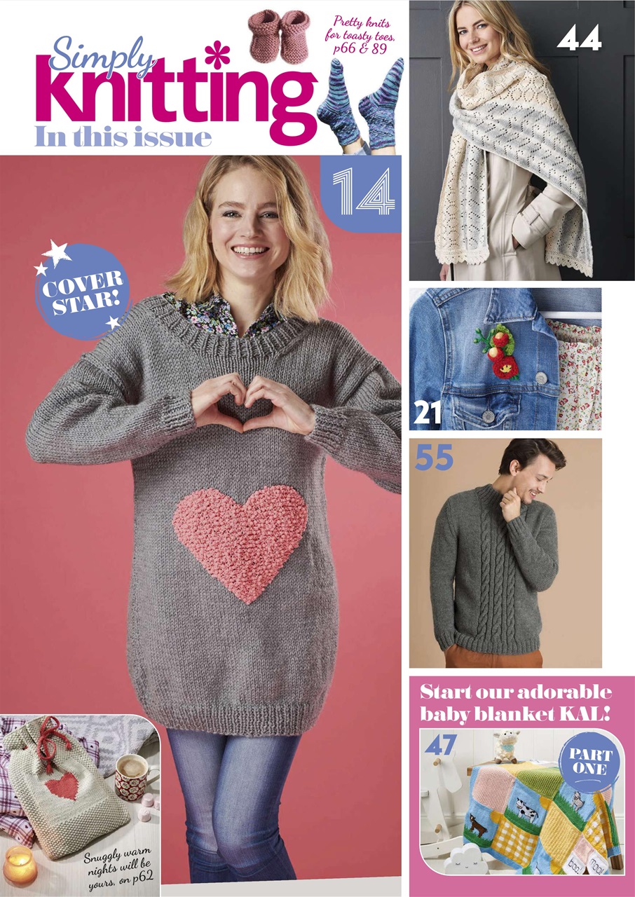 Simply Knitting Preview Pages