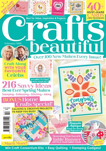 Crafts Beautiful issue Feb 2021