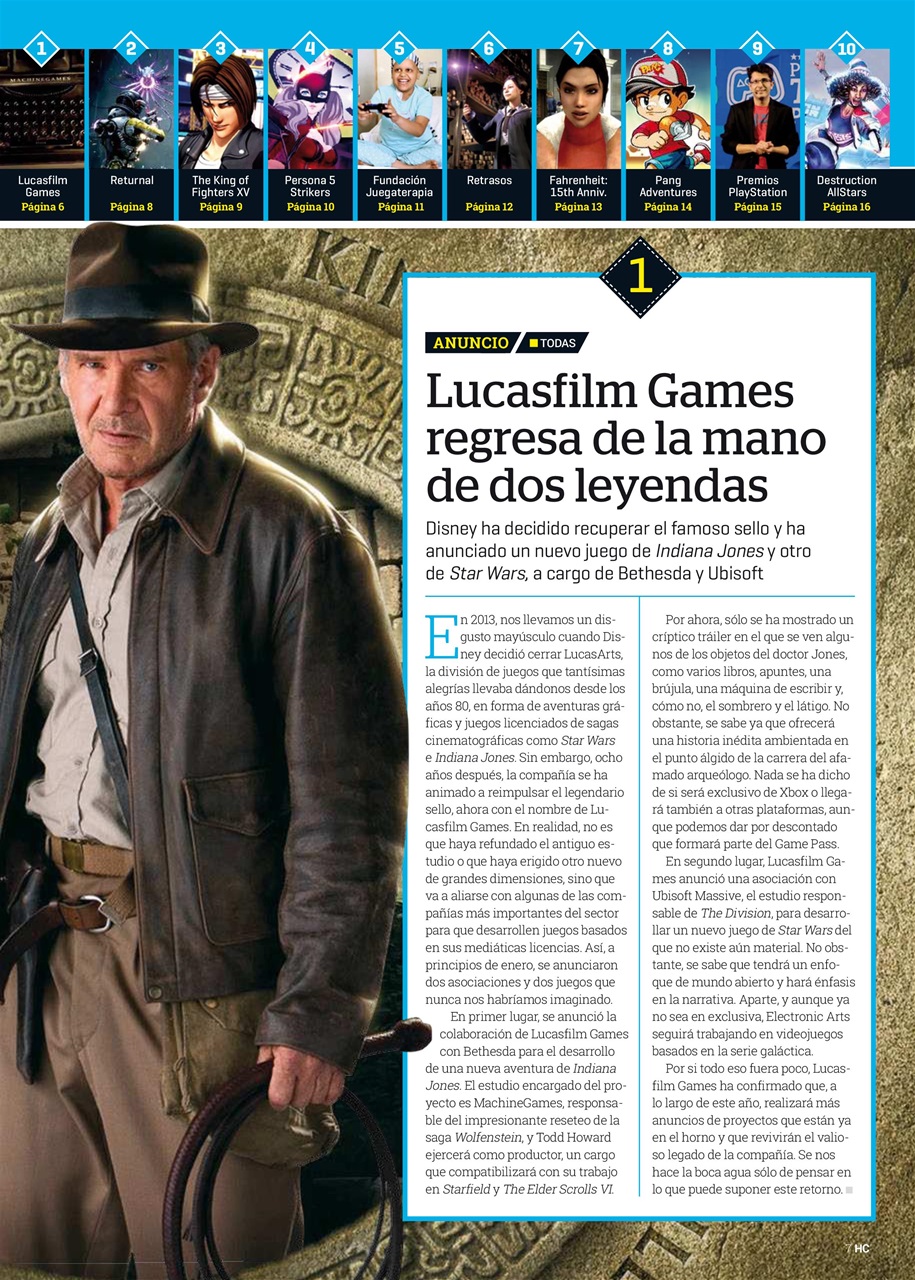 Hobby Consolas Preview Pages