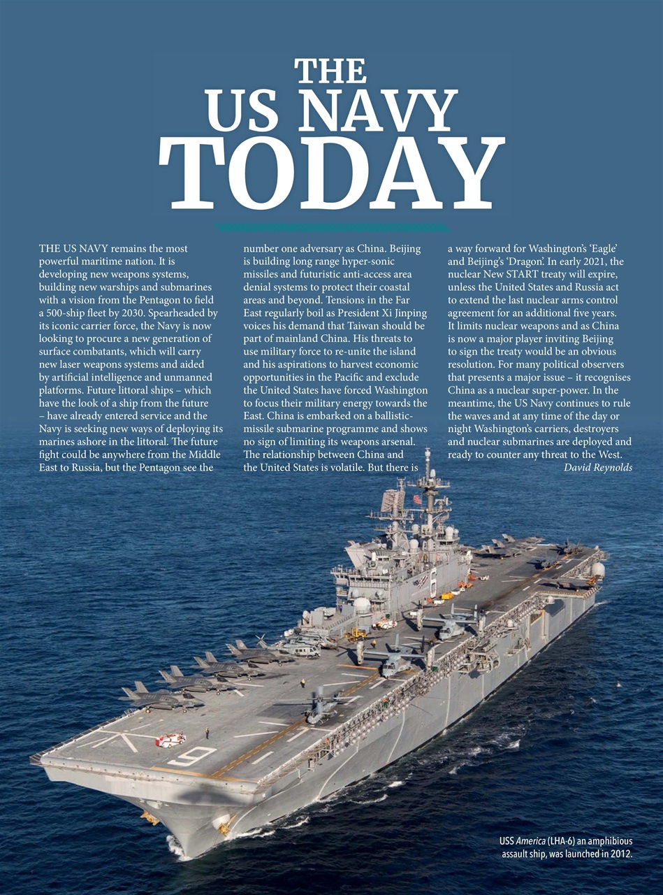 Uss Magazine War at Sea Magazine - Issue 4 - The US Navy Today Back Issue
