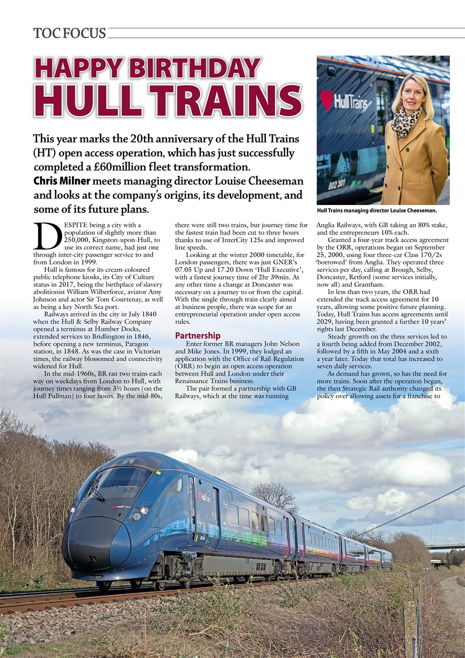 Rail Express Preview Pages
