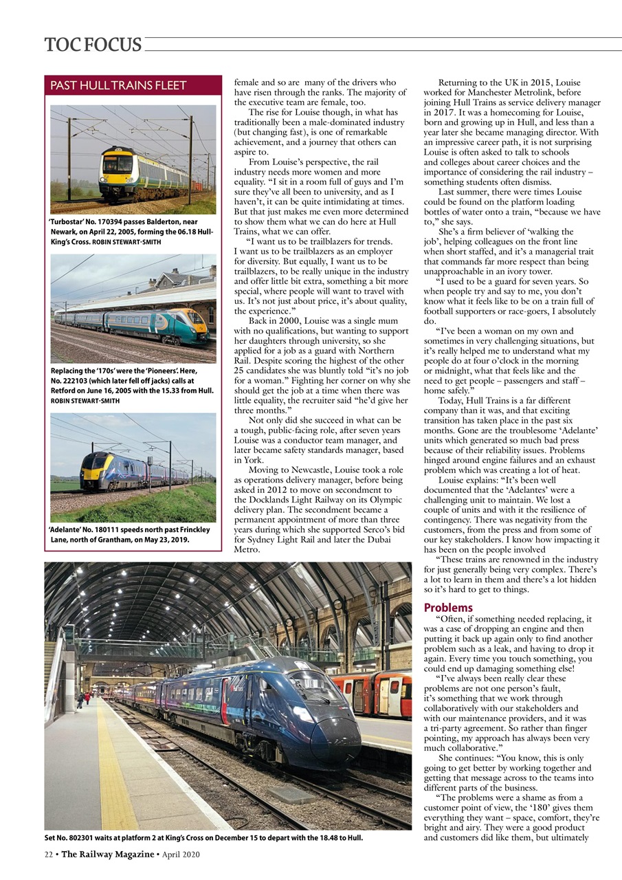 Rail Express Preview Pages