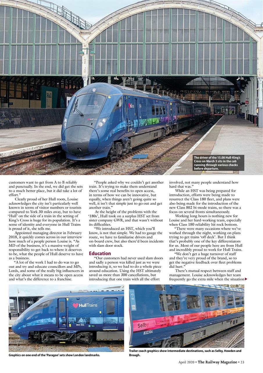 Rail Express Preview Pages