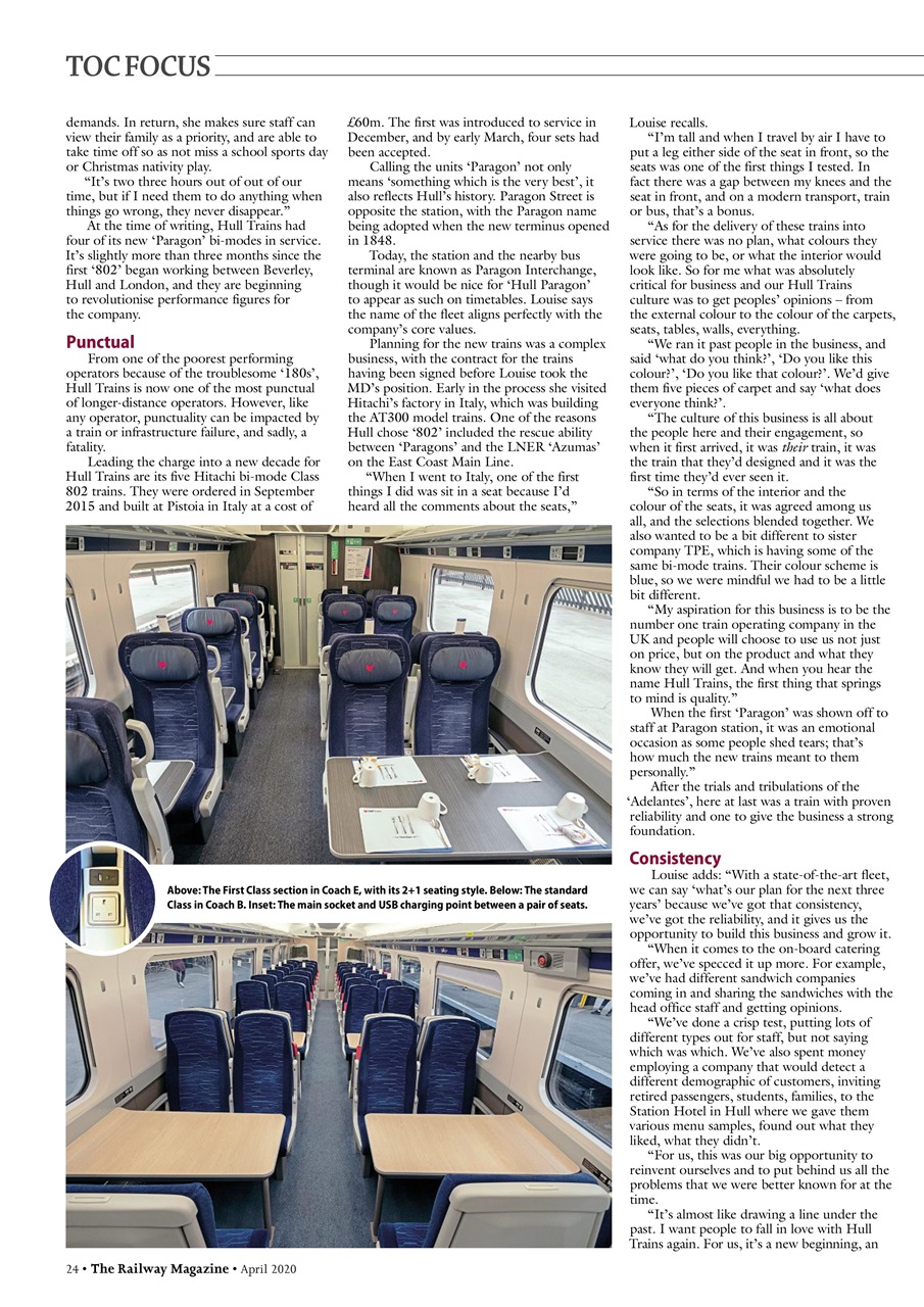 Rail Express Preview Pages