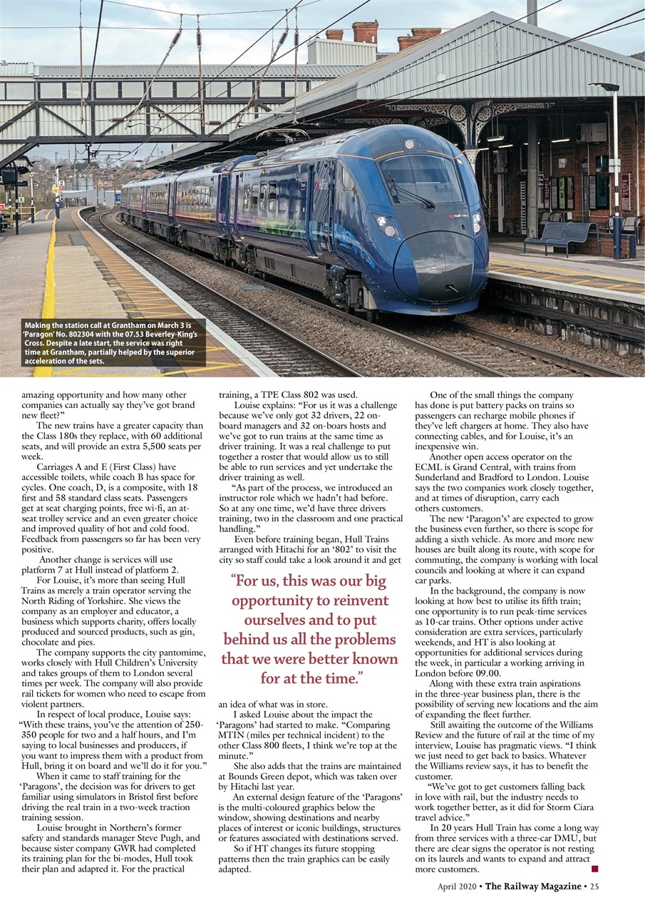 Rail Express Preview Pages