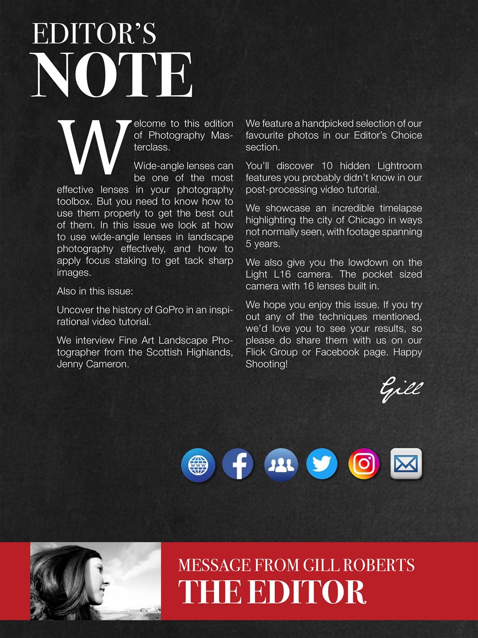 Photography Masterclass Magazine Preview Pages