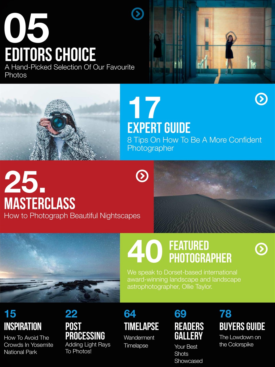 Photography Masterclass Magazine Preview Pages