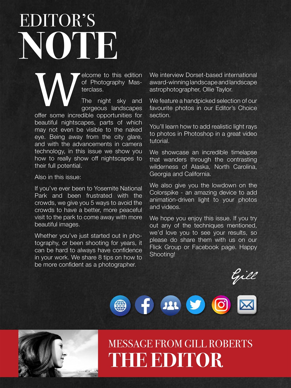 Photography Masterclass Magazine Preview Pages