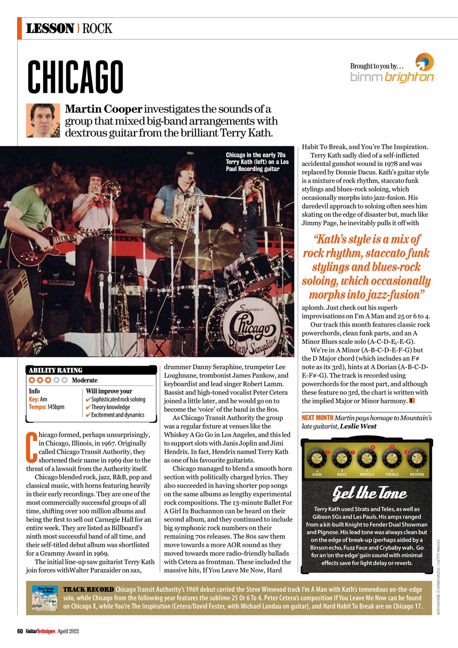 Guitar Techniques Preview Pages