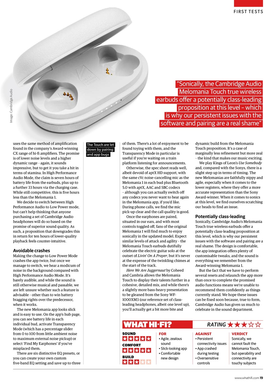 What HiFi Preview Pages