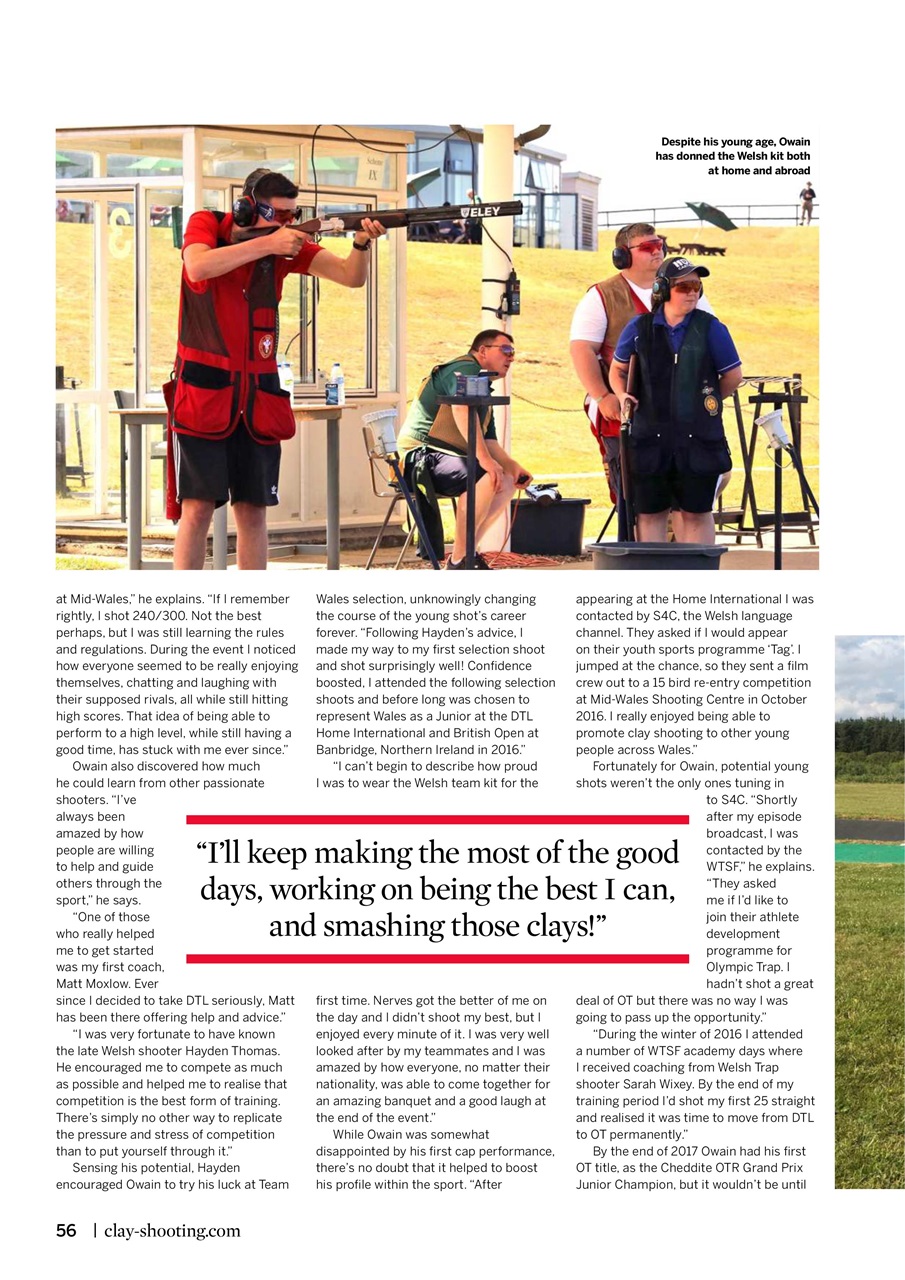 Clay Shooting Preview Pages