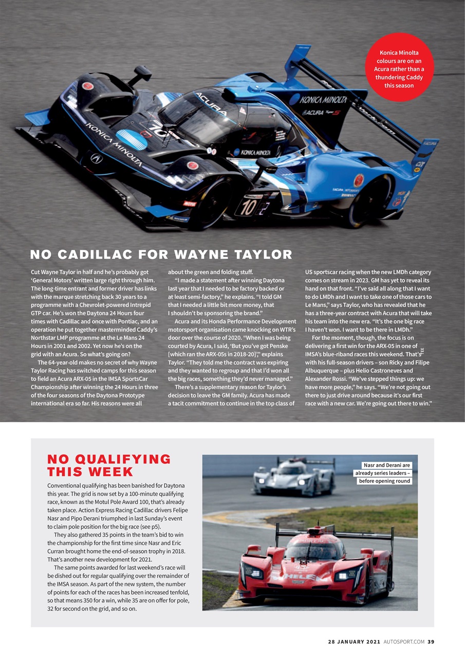 Autosport Preview Pages