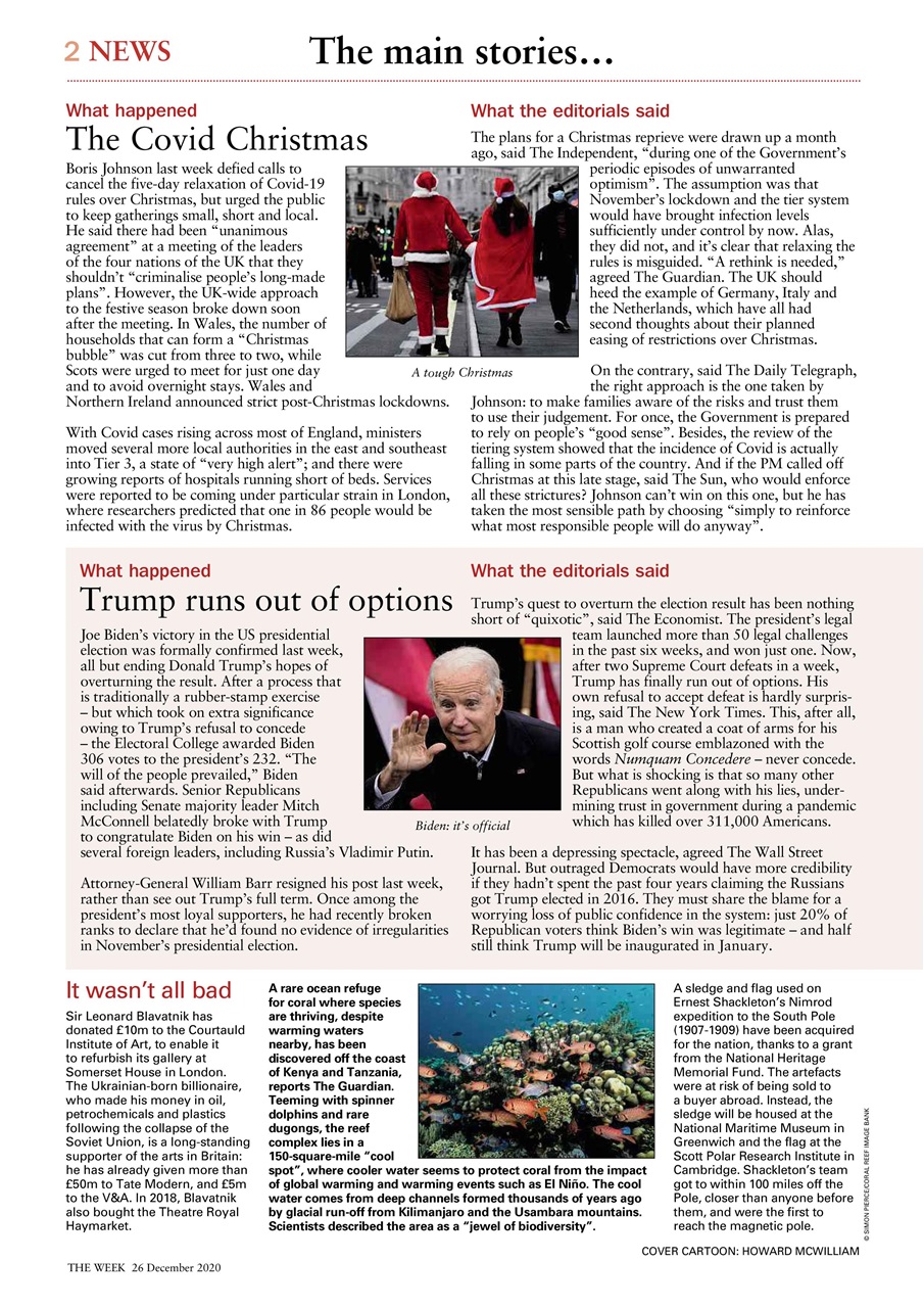 The Week Preview Pages