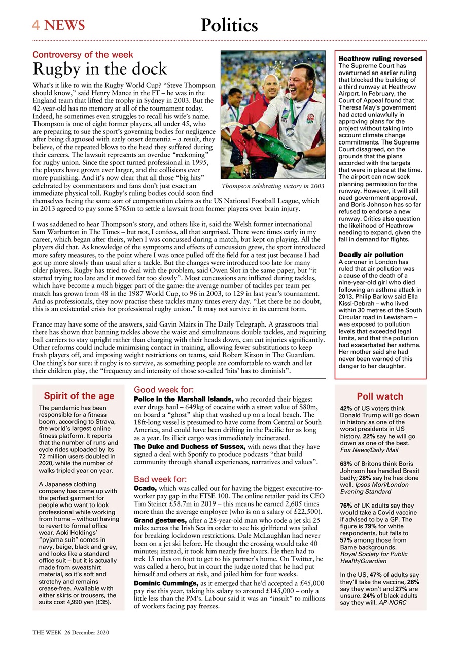 The Week Preview Pages