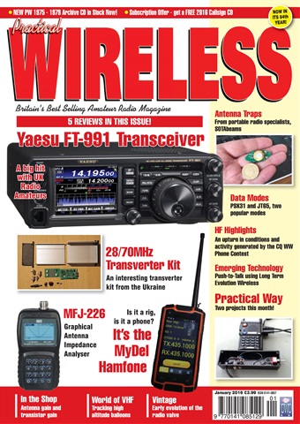 Practical Wireless issue January 2016