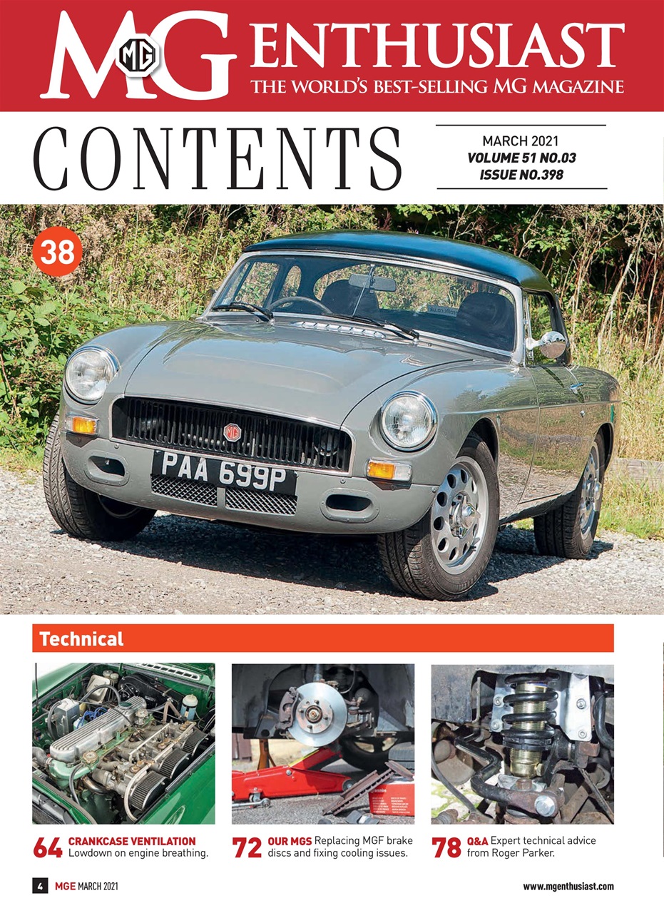 MG Enthusiast Preview Pages