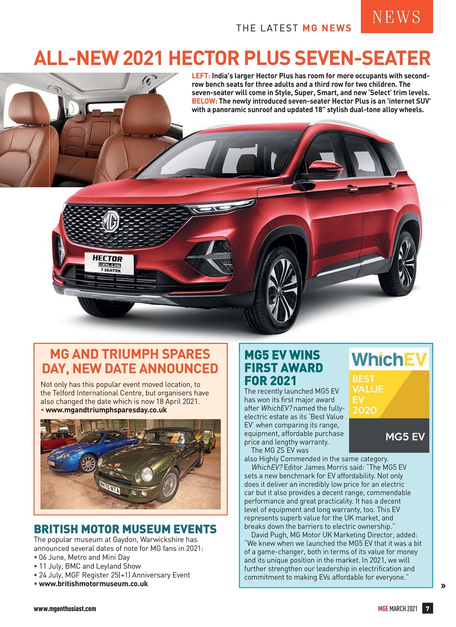 MG Enthusiast Preview Pages