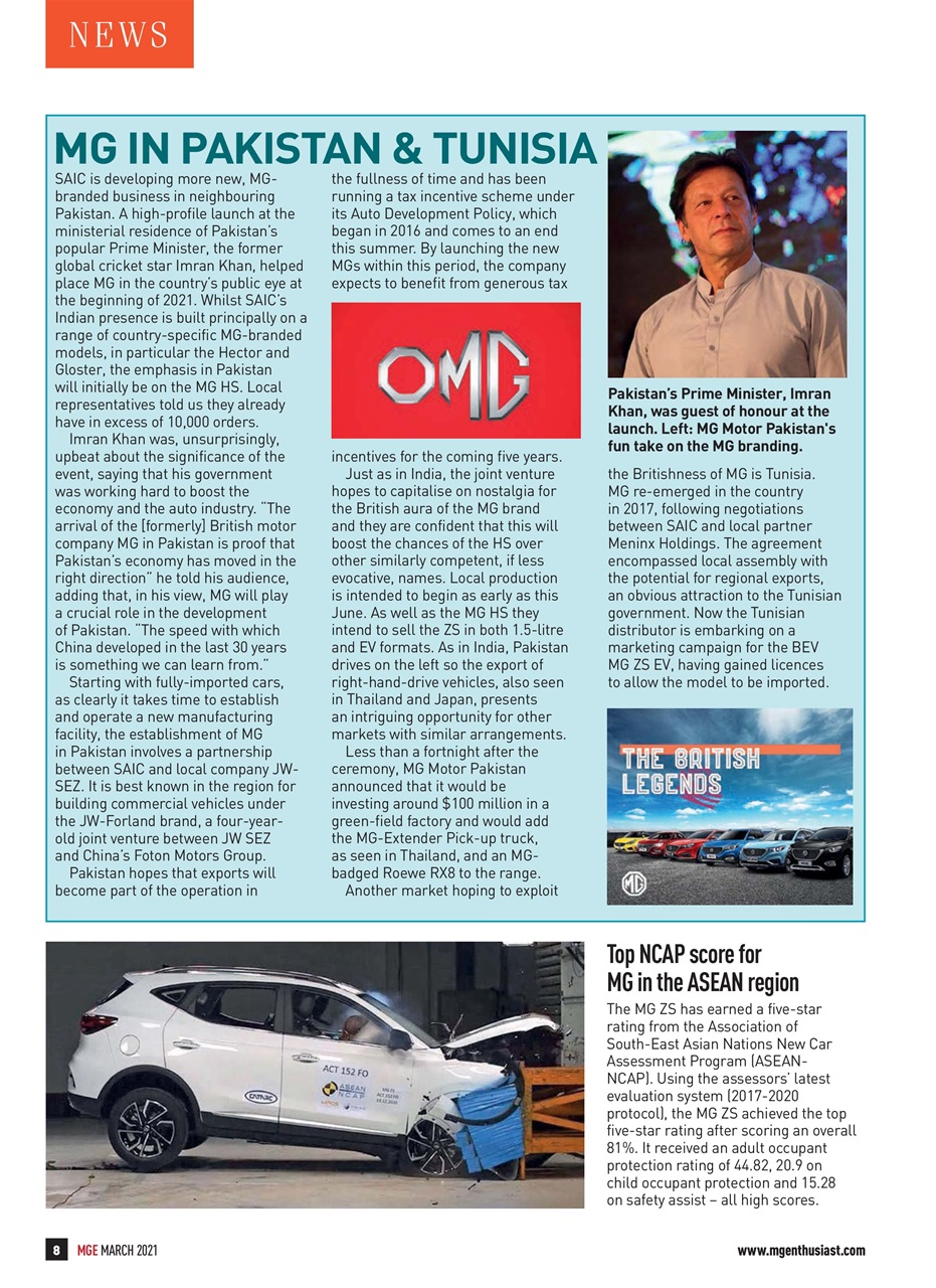 MG Enthusiast Preview Pages