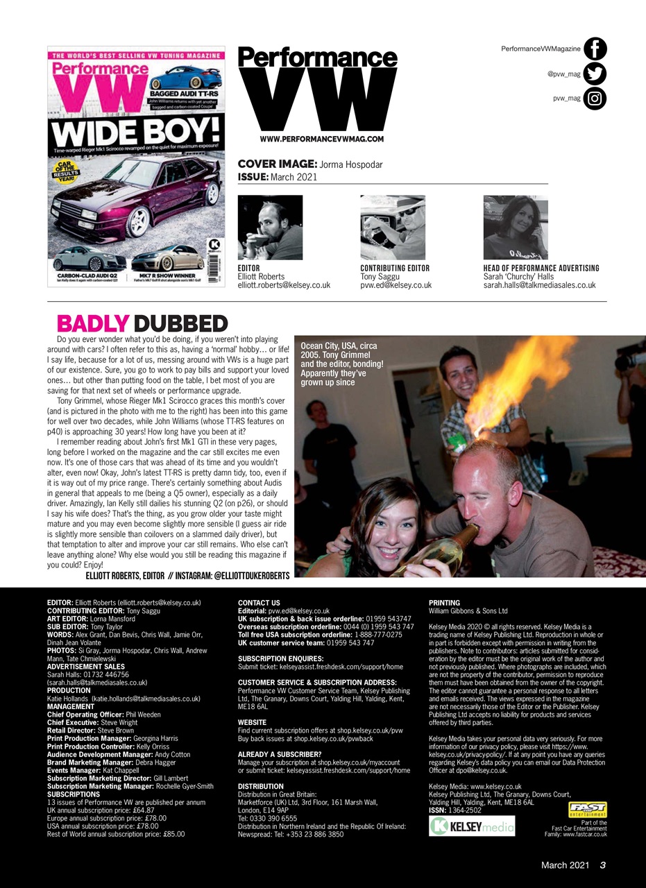 Performance VW Preview Pages