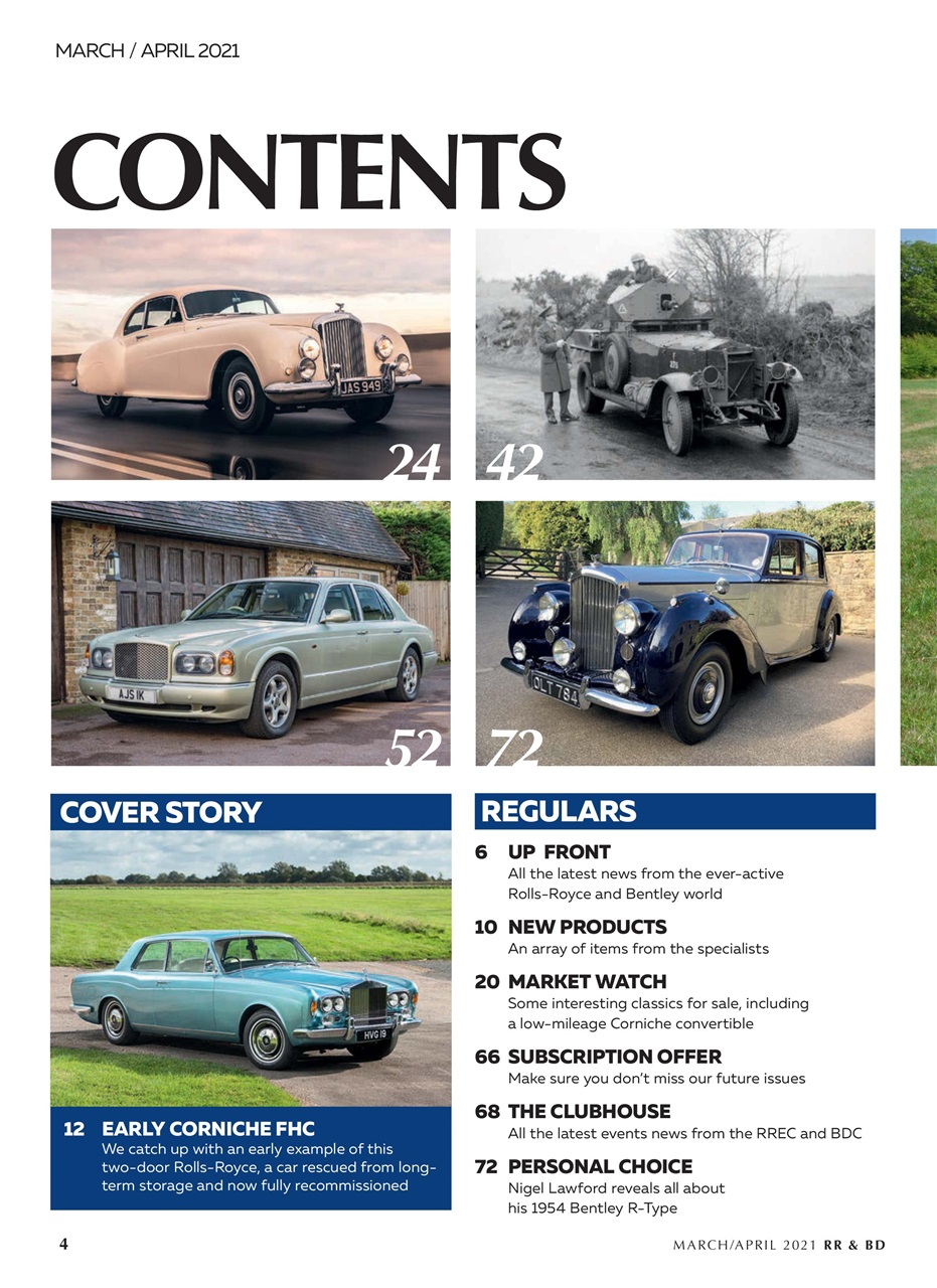Rolls-Royce & Bentley Driver Preview Pages