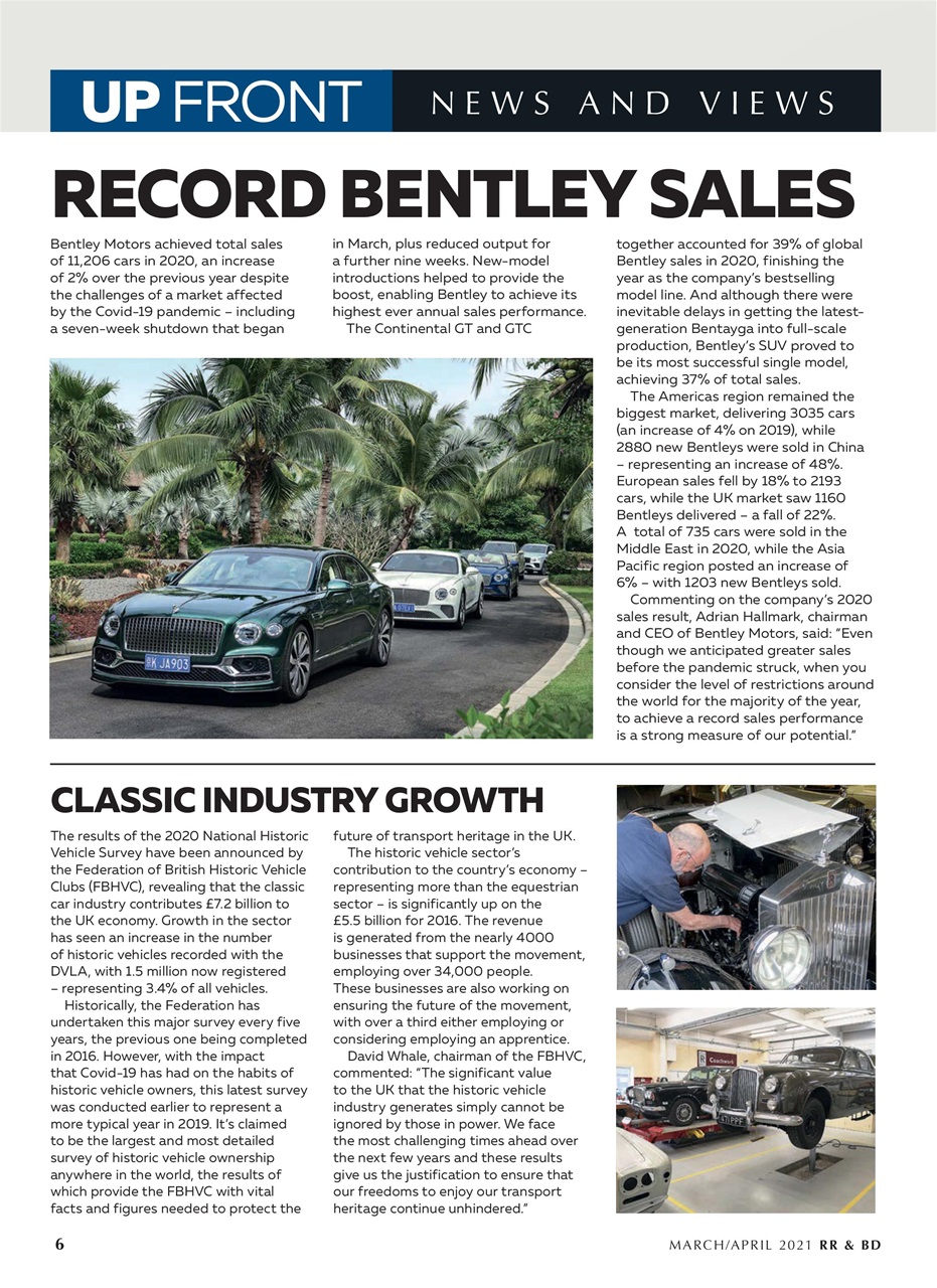 Rolls-Royce & Bentley Driver Preview Pages