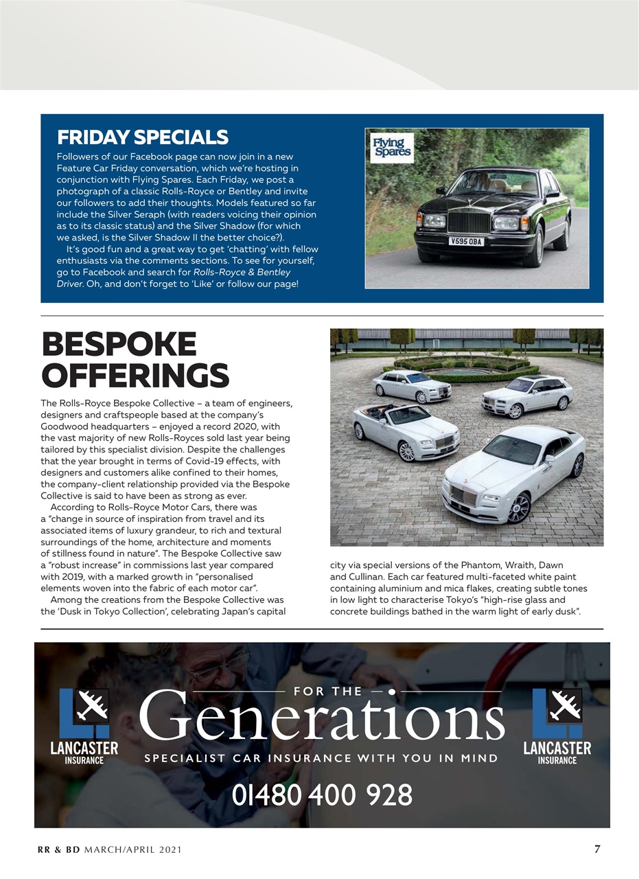 Rolls-Royce & Bentley Driver Preview Pages