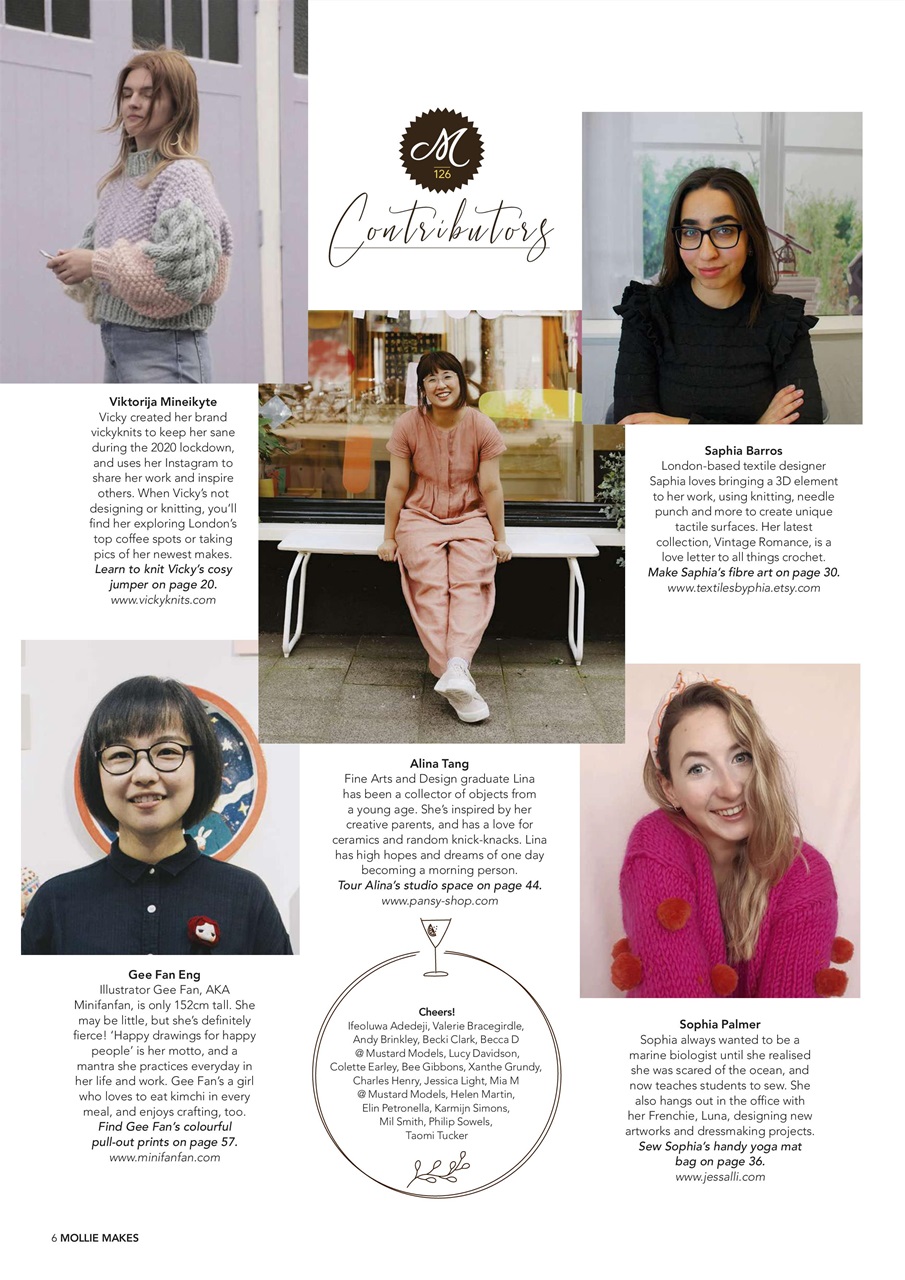 Mollie magazine Preview Pages