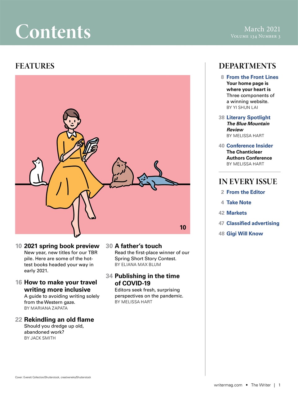 The Writer Preview Pages