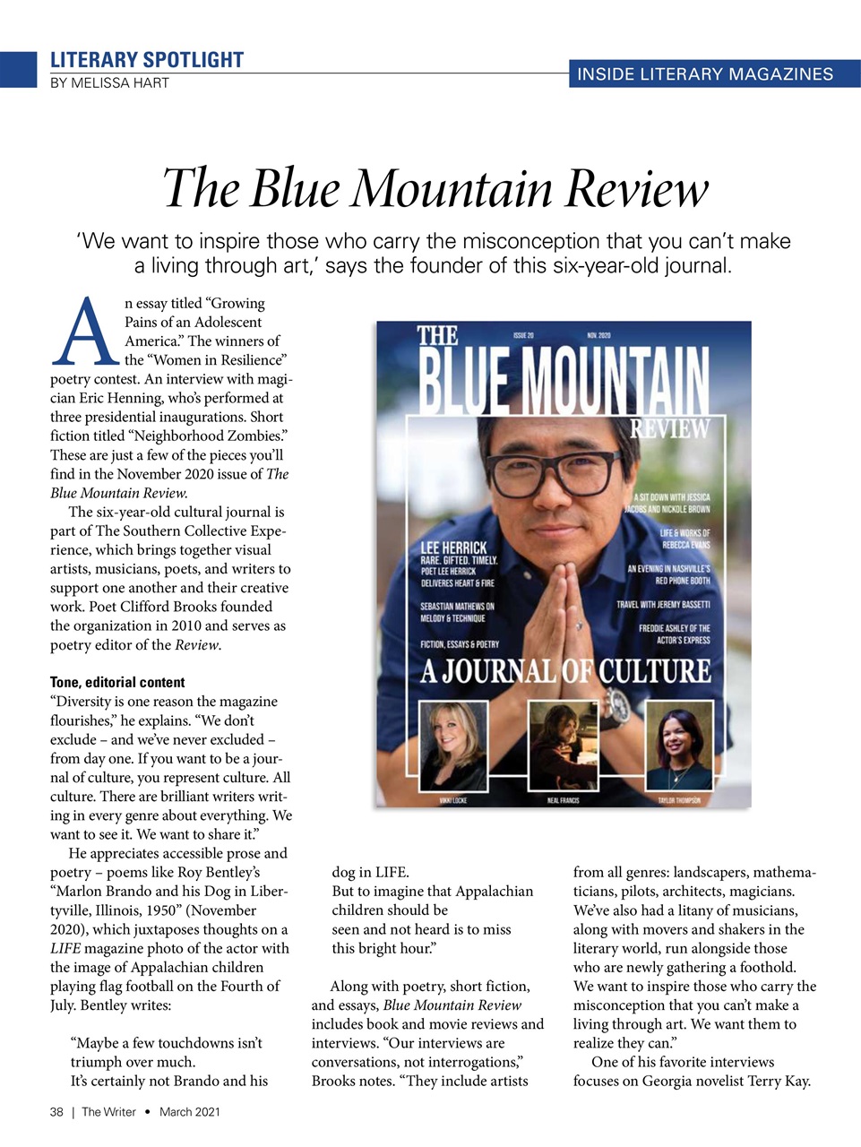 The Writer Preview Pages