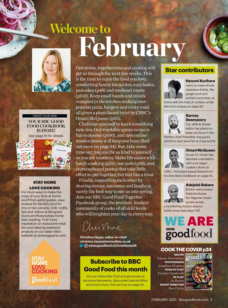Good Food Magazine Preview Pages