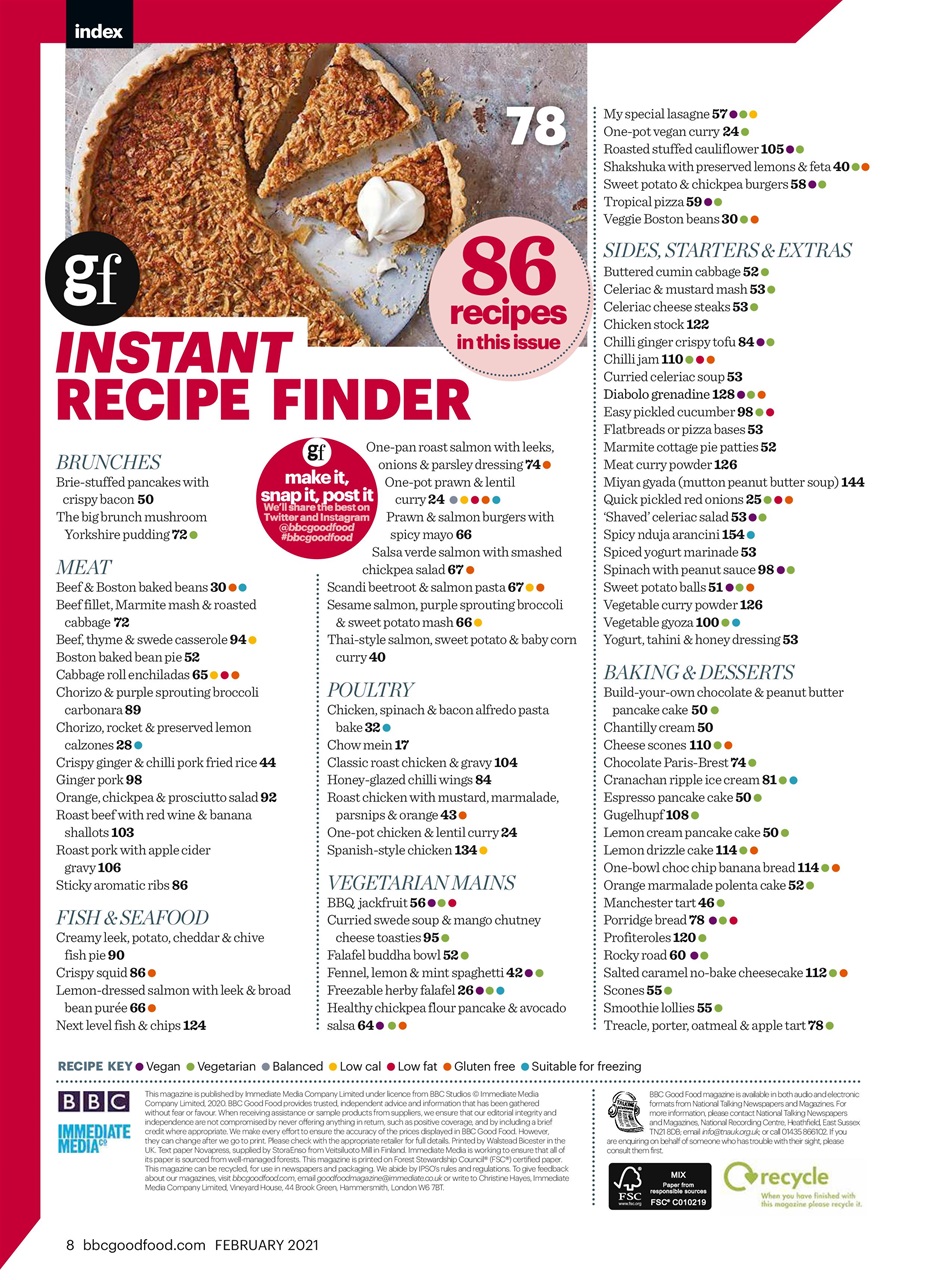 Good Food Magazine Preview Pages