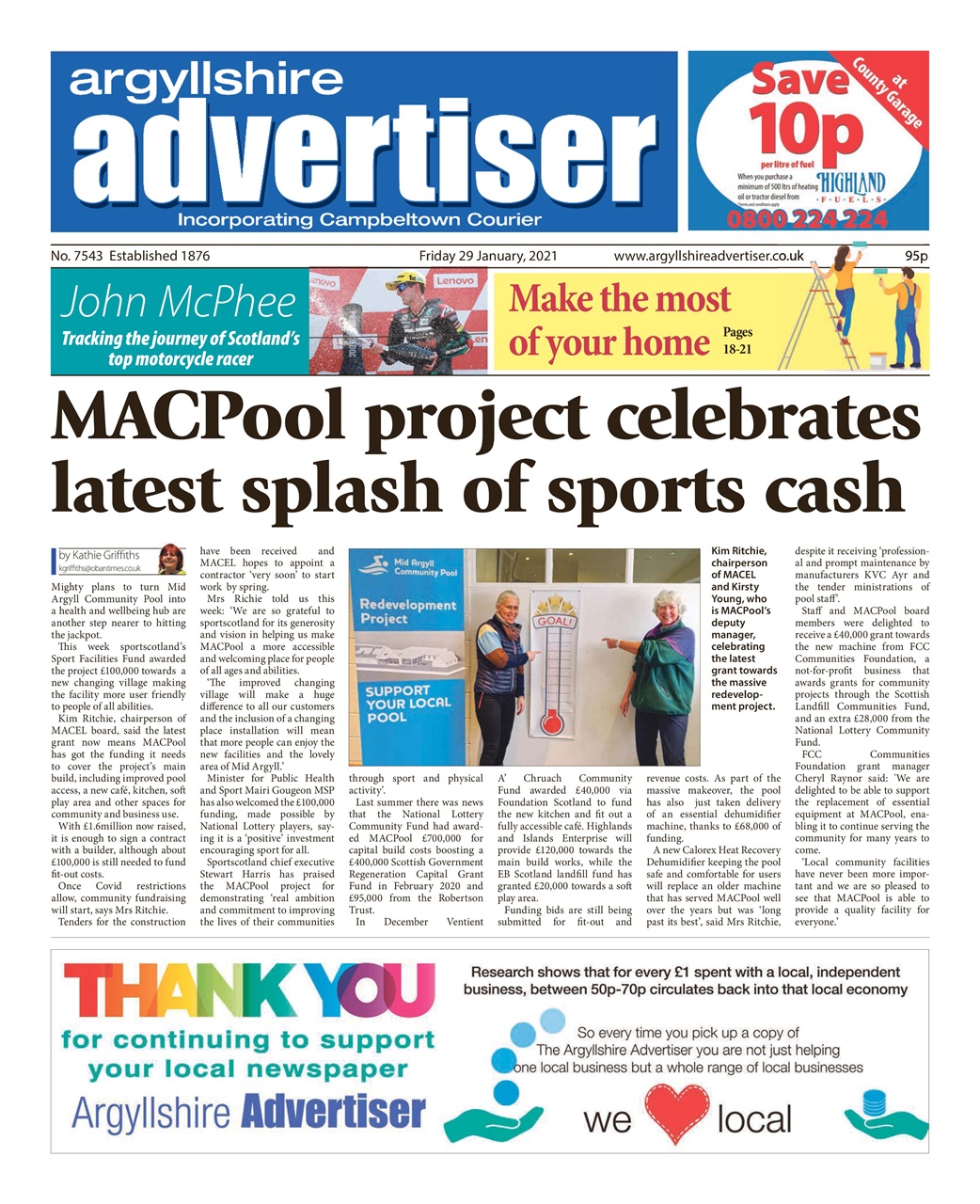 Argyllshire Advertiser Preview Pages