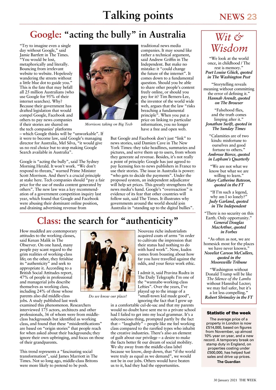 The Week Preview Pages