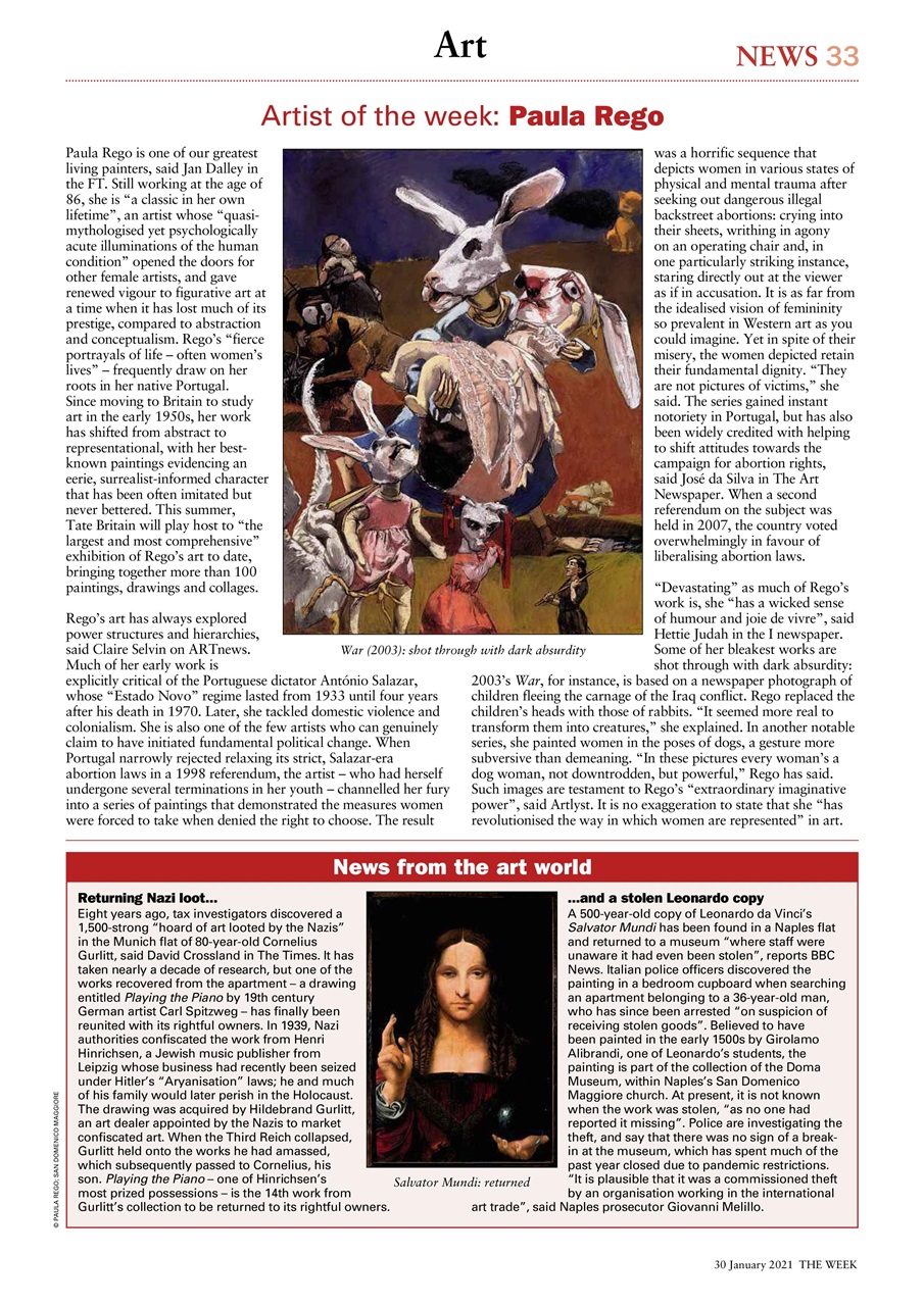 The Week Preview Pages