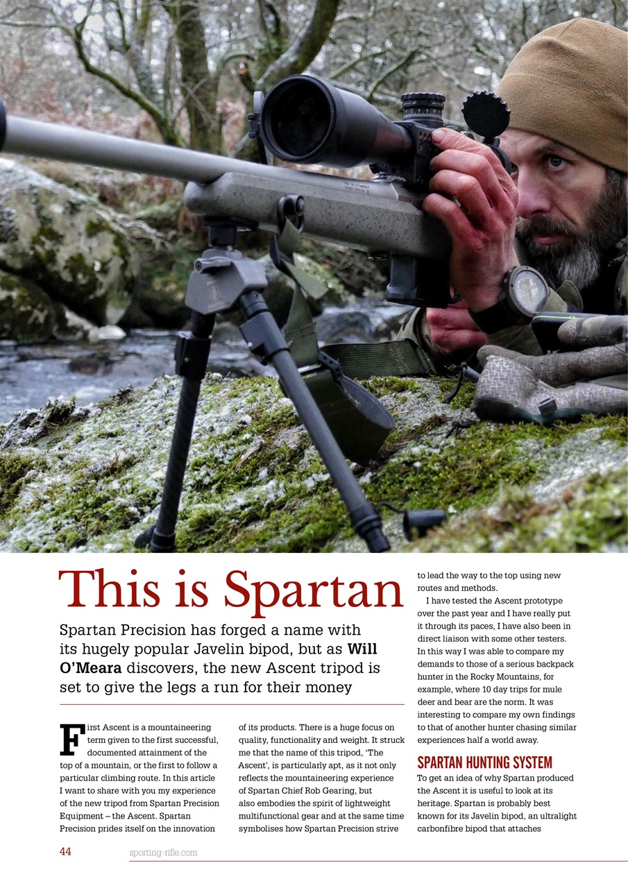Sporting Rifle Preview Pages